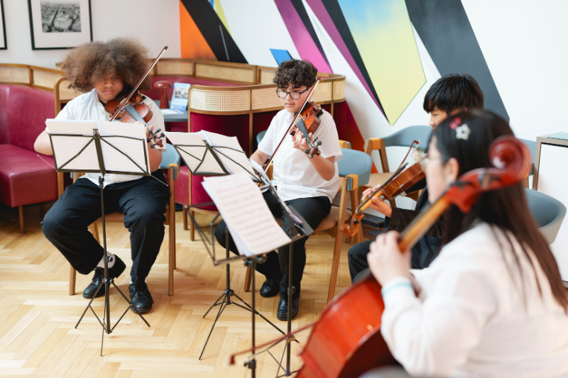 Thrive Cubed With Music – The young musicians