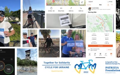 235 participants cycled at the 2nd #patriziaride