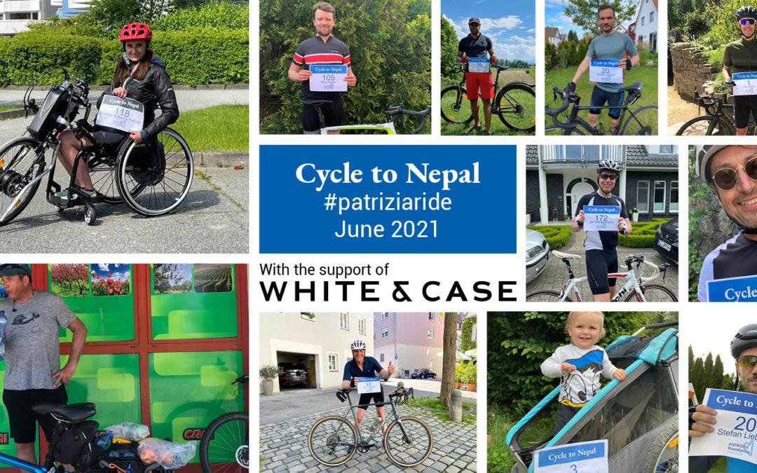 234 participants cycle in the #patriziaride